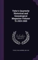 Tyler's Quarterly Historical and Genealogical Magazine Volume Yr.1919-1920