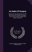 An Index Of Surgery