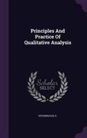 Principles And Practice Of Qualitative Analysis