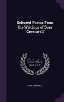 Selected Poems From the Writings of Dora Greenwell