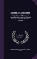 Dishonest Criticism