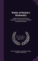 Walter of Henley's Husbandry