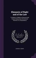 Elements of Right and of the Law