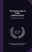 The Human Side of Public Administration