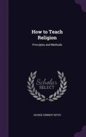 How to Teach Religion