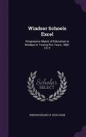 Windsor Schools Excel