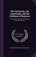 The University, the Community, and the Lifeblood of Business
