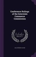 Conference Rulings of the Interstate Commerce Commission