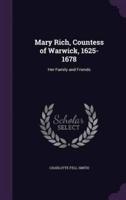 Mary Rich, Countess of Warwick, 1625-1678