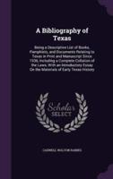A Bibliography of Texas