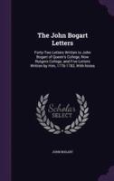 The John Bogart Letters