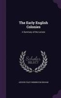 The Early English Colonies