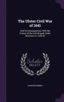 The Ulster Civil War of 1641