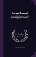 Sewage Disposal