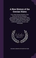A New History of the Grecian States