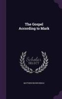 The Gospel According to Mark