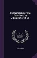 Poems Upon Several Occasions, by J.Pomfret 13Th Ed