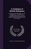 A Catalogue of British Hemiptera