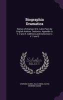 Biographia Dramatica