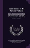 Supplements to the Revised Statutes