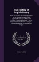 The History of English Poetry