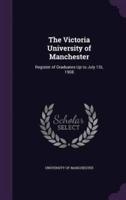 The Victoria University of Manchester