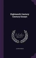 Eighteenth Century Century Essays