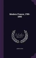 Modern France, 1789-1895