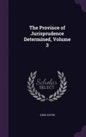 The Province of Jurisprudence Determined, Volume 3
