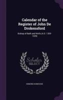 Calendar of the Register of John De Drokensford
