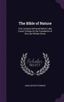 The Bible of Nature