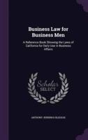 Business Law for Business Men