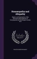 Homoeopathy and Allopathy