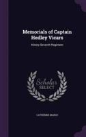 Memorials of Captain Hedley Vicars