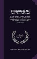 Perranzabuloe, the Lost Church Found