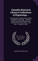 Valuable Historical Library & Collections of Engravings ...