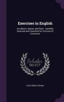 Exercises in English
