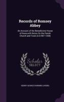 Records of Romsey Abbey