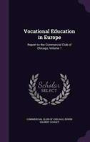 Vocational Education in Europe
