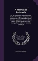 A Manual of Psalmody