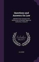 Questions and Answers On Law