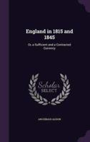 England in 1815 and 1845