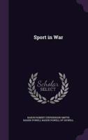 Sport in War