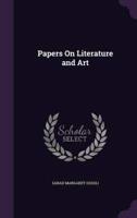 Papers On Literature and Art