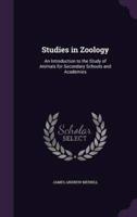 Studies in Zoology