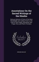 Annotations On the Sacred Writings of the Hindüs