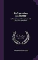 Refrigerating Machinery