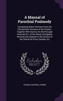 A Manual of Parochial Psalmody
