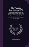 The Virginia Convention of 1776