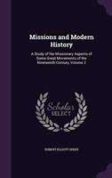 Missions and Modern History